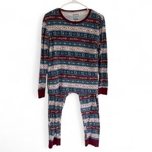 Harry Potter Women's XXL Pajamas Set Sleep Top Bottom Pants Multicolor Thermal